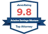 Avvo Ariadne Montare Lawyer Rating 9.8